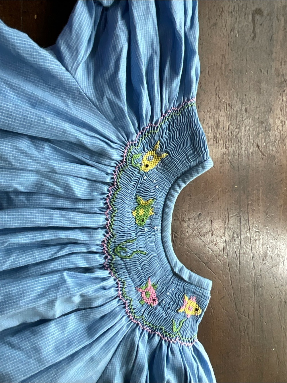 Size 4T SMOCKED DRESS